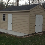 Side entry door and double door for larger items